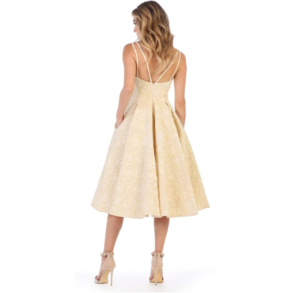 VESTIDO MUJER UNIQUE ROSADO MEDIO M7699 - 2