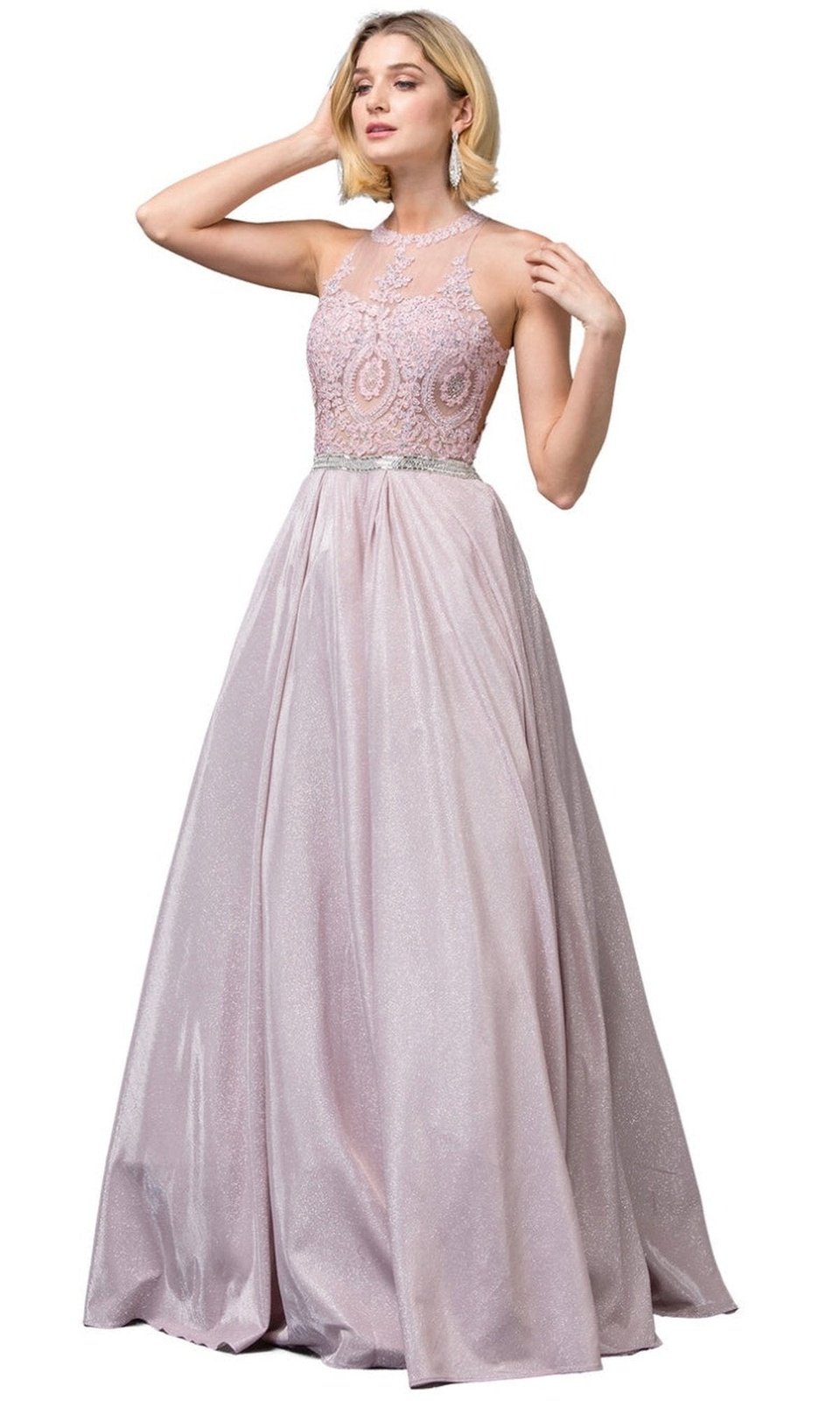 VESTIDO DE FIESTA LARGO L2829 - 1