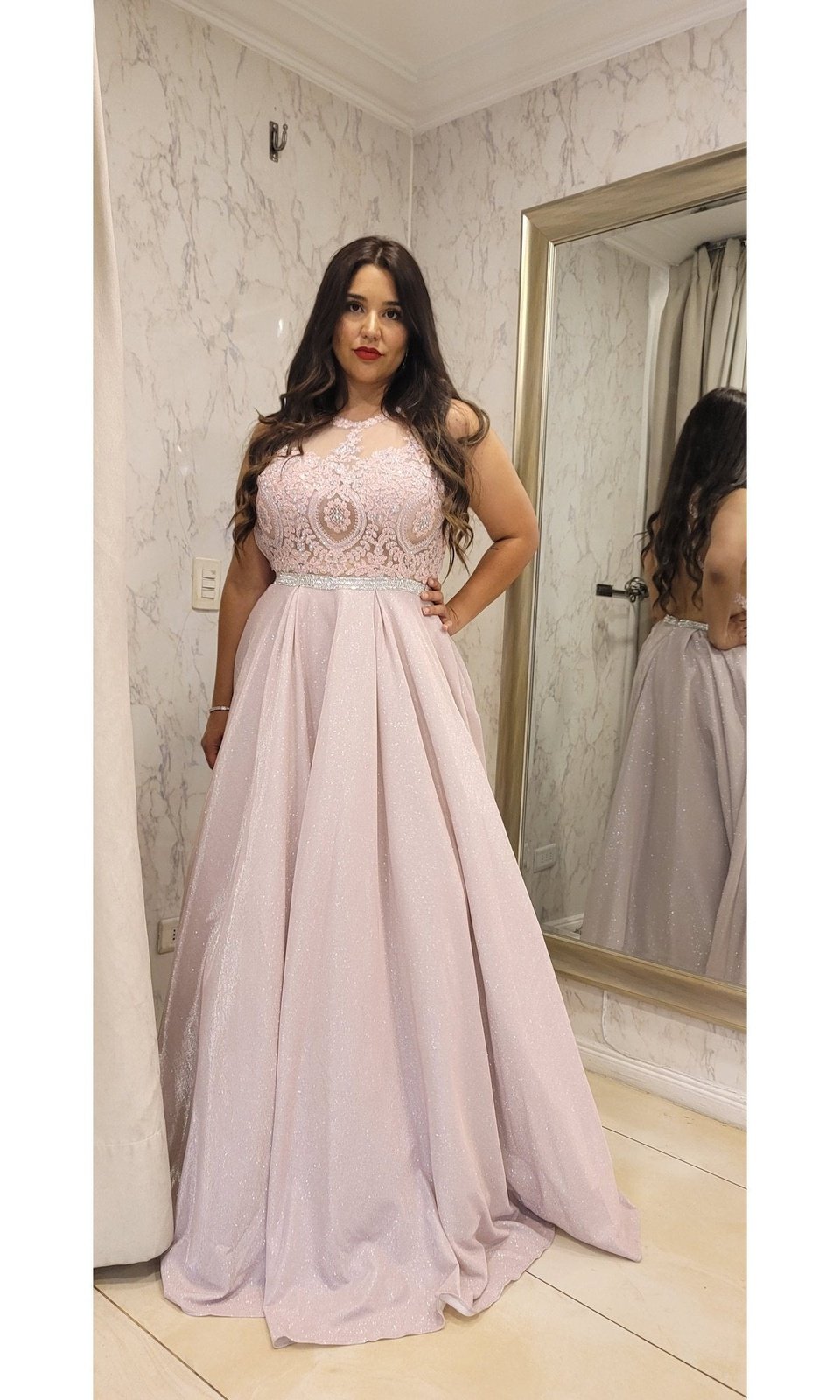VESTIDO DE FIESTA LARGO L2829 - 3