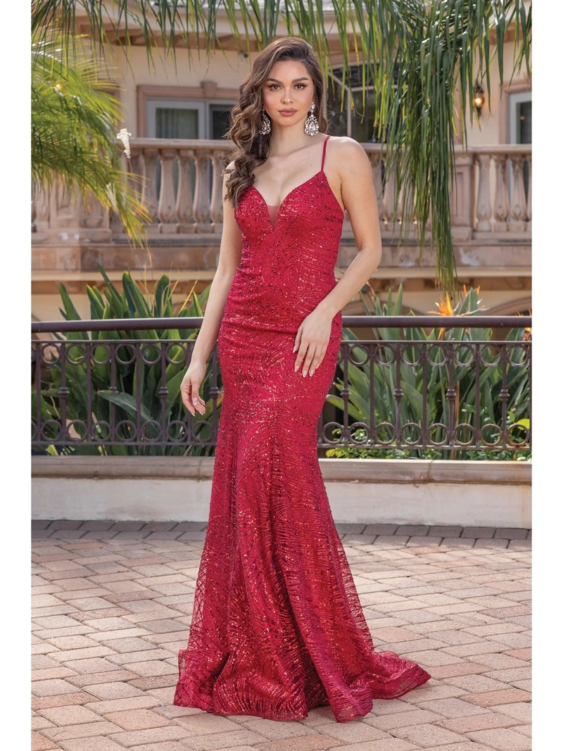 VESTIDO LARGO ABU DHABI BURDEO - 2