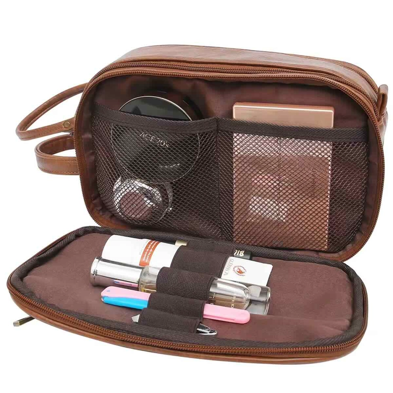 Neceser Hombre Bolso Organizador Viaje Impermeable Gran Capacidad - 2