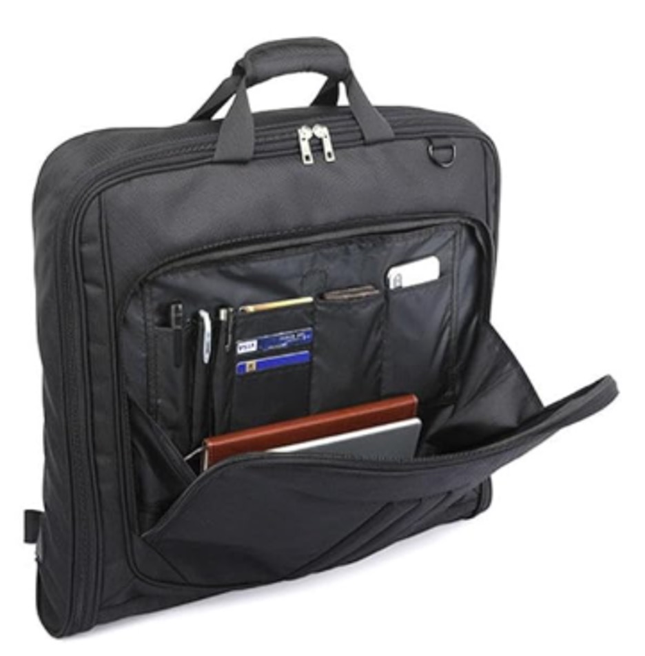 BOLSO PORTATRAJE EN COLOR NEGRO TRADICIONAL IMPERMEABLE - 4
