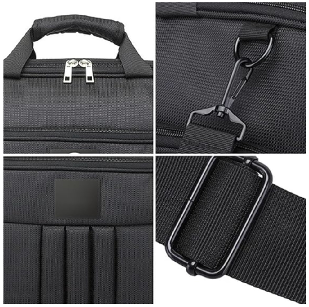 BOLSO PORTATRAJE EN COLOR NEGRO TRADICIONAL IMPERMEABLE - 6