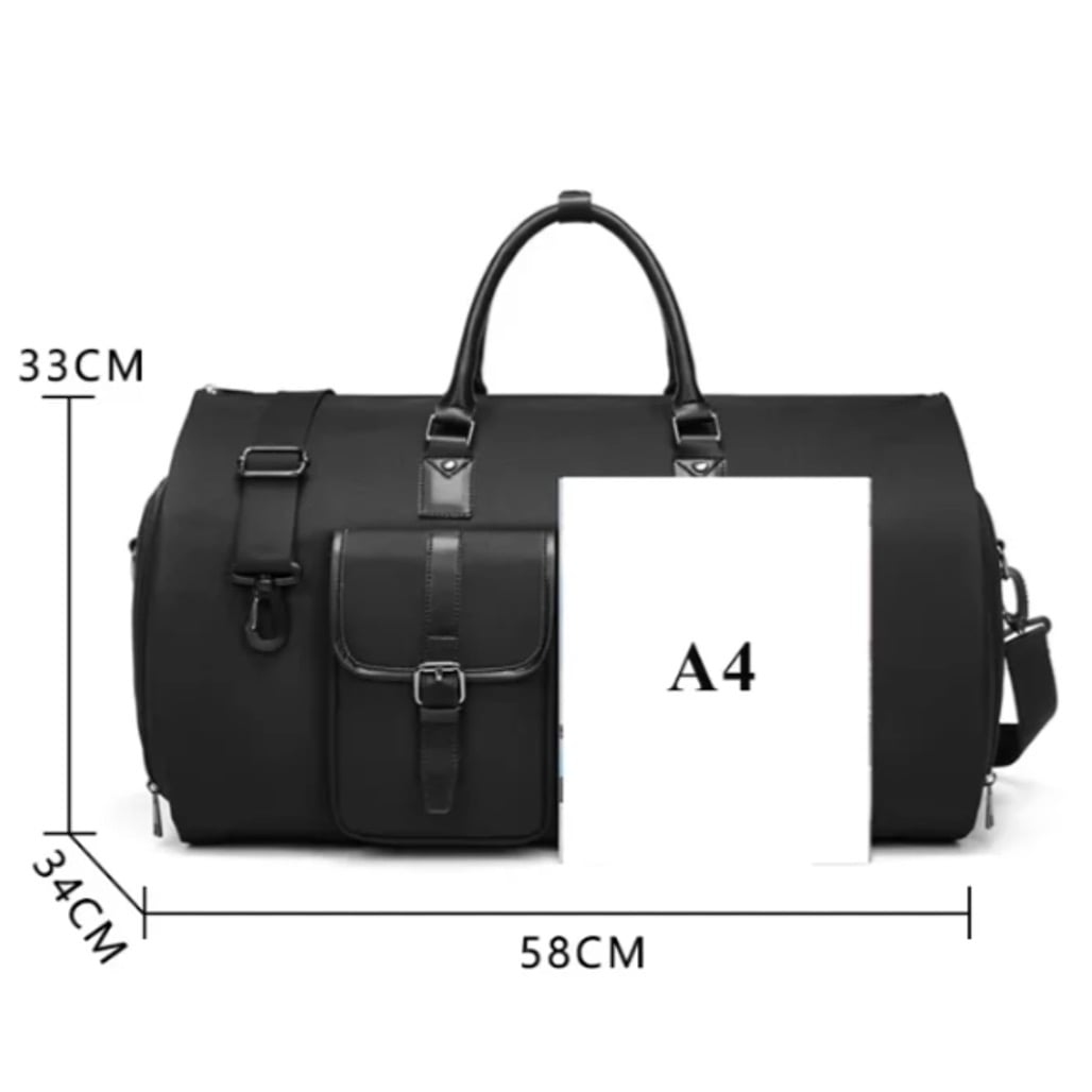 BOLSO TRAJE Y EQUIPAJE ULTRA 3 EN 1 Y COMPARTIMENTO ZAPATOS - 6