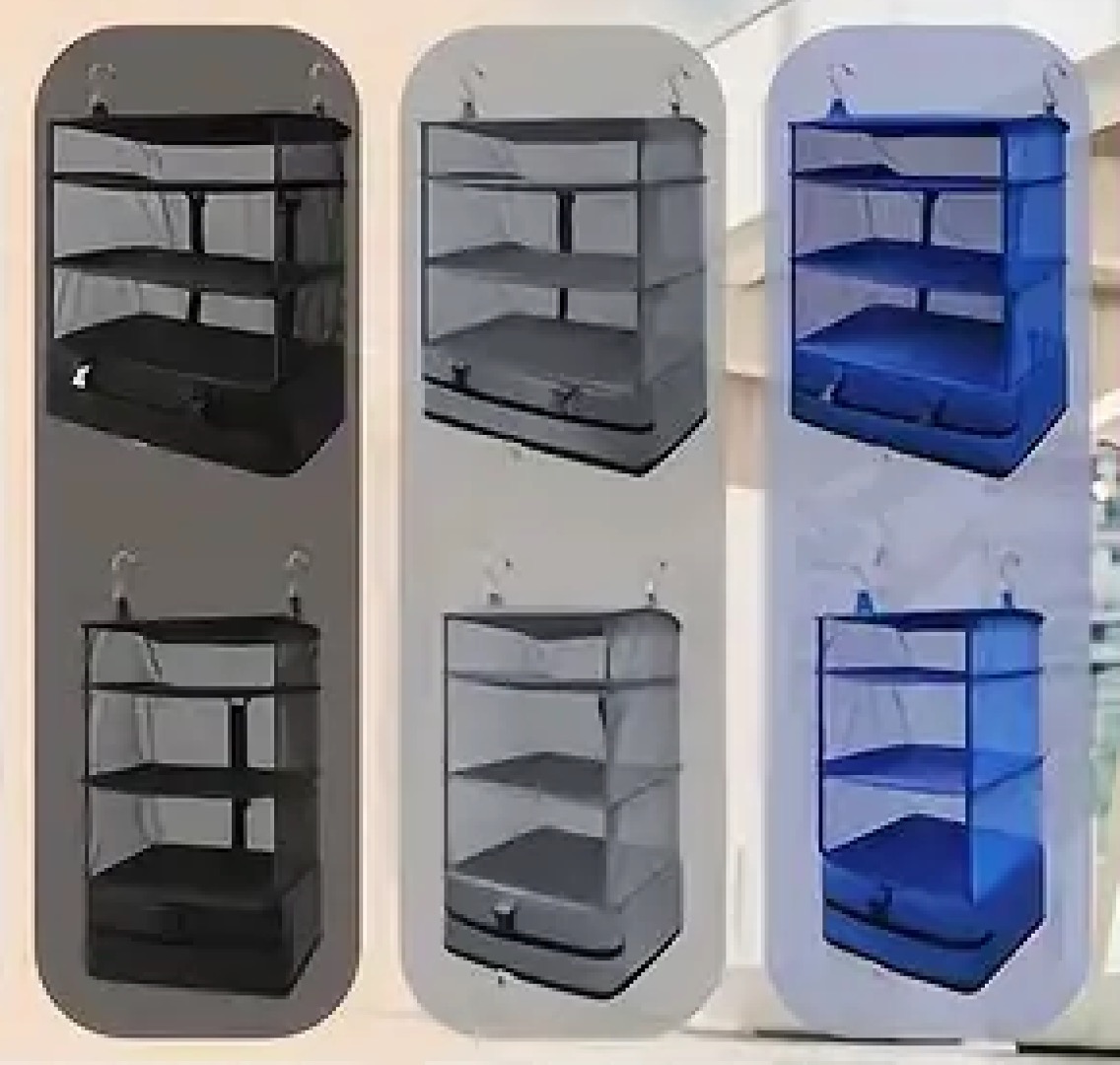 ORGANIZADOR MALETA VIAJE ESTANTE EQUIPAJE PLEGABLE COLGANTE - 2
