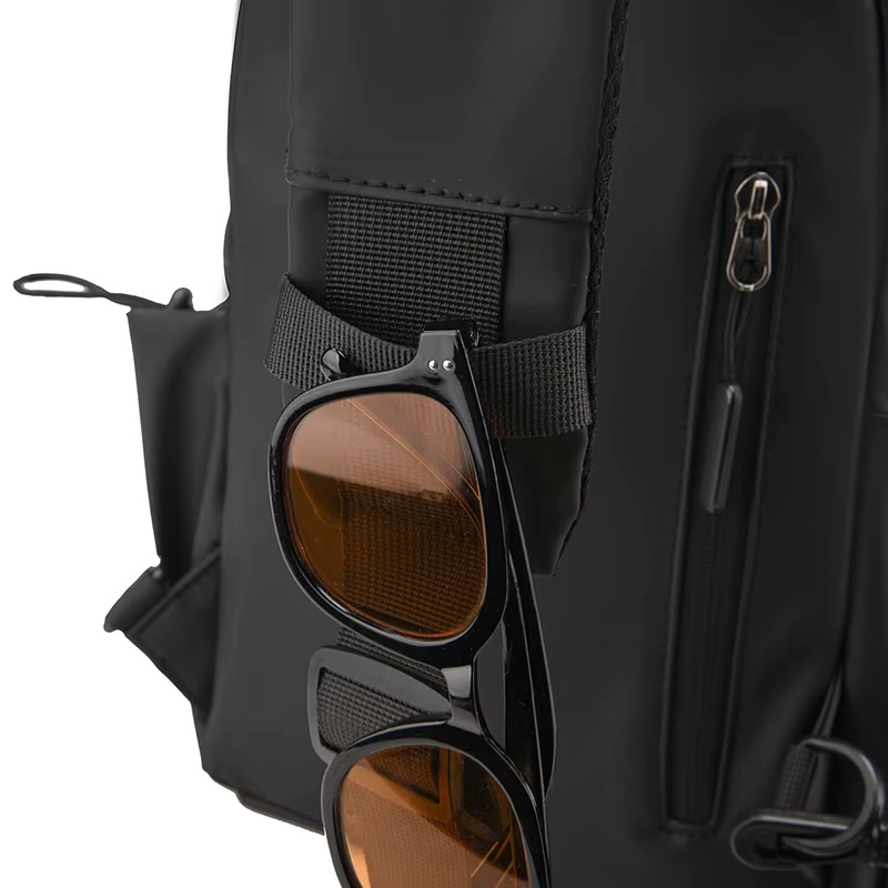 BANANO CRUZADO IMPERMEABLE ANTIRROBO VIAJE URBANO GRAN CAPACIDAD - 6