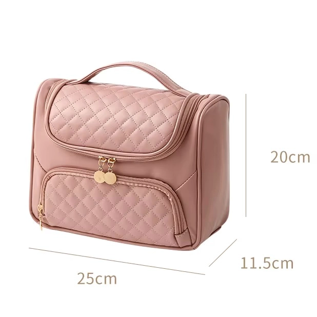 NECESER GRANDE DE VIAJE MAQUILLAJE Y COSME TICOS IMPERMEABLE - 3