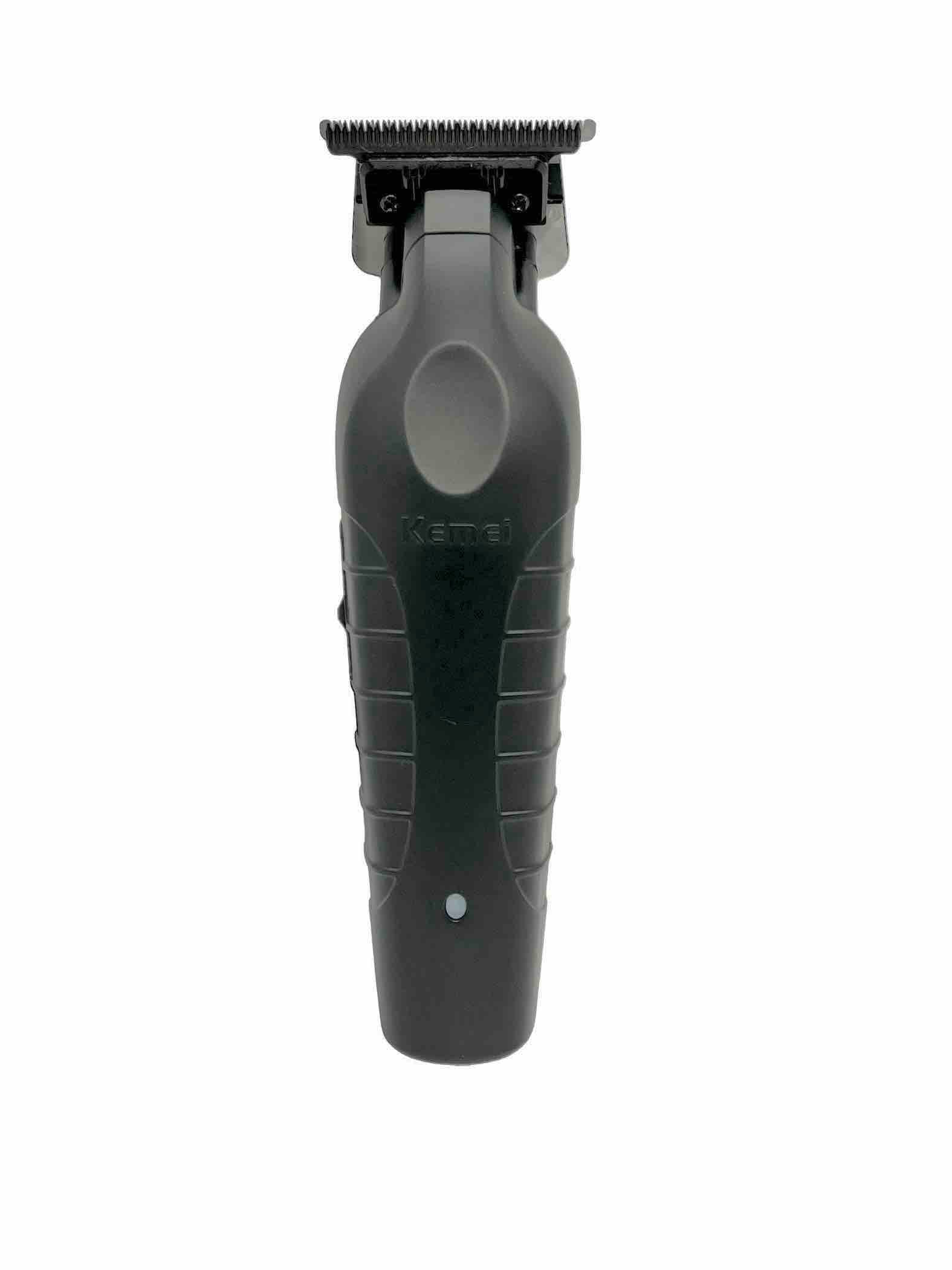 MAQUINA TRIMMER KEMEI 2299 NEGRA PERFILADORA BARBERIA PROFESIONAL - 1