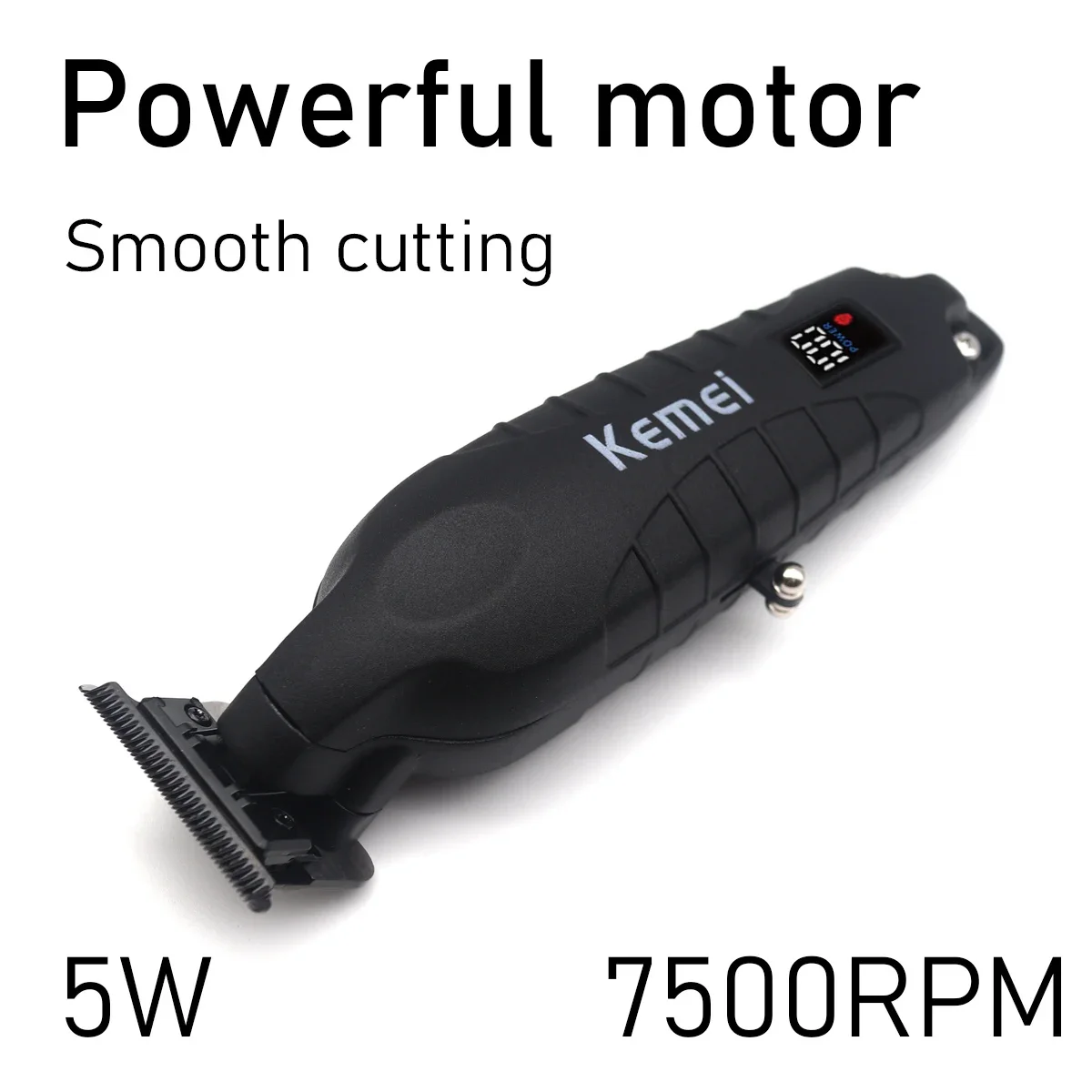 MAQUINA PATILLERA ELECTRICA AFEITADORA INALAMBRICA KEMEI 2293 CORTA PELO - 8