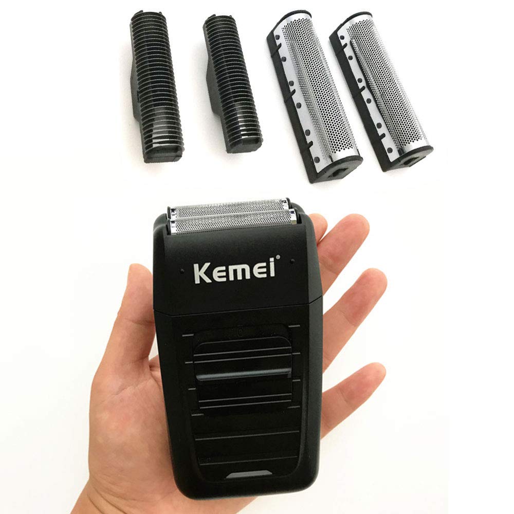 PACK MAQUINA TRIMMER KEMEI 2299 + RASURADORA ELECTRICA KEMEI 1102 - 11