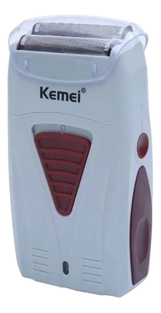MÁQUINA AFEITADORA KEMEI RASURADORA BARBA HOMBRE PORTATIL KM 3382 PROFESIONAL - 1