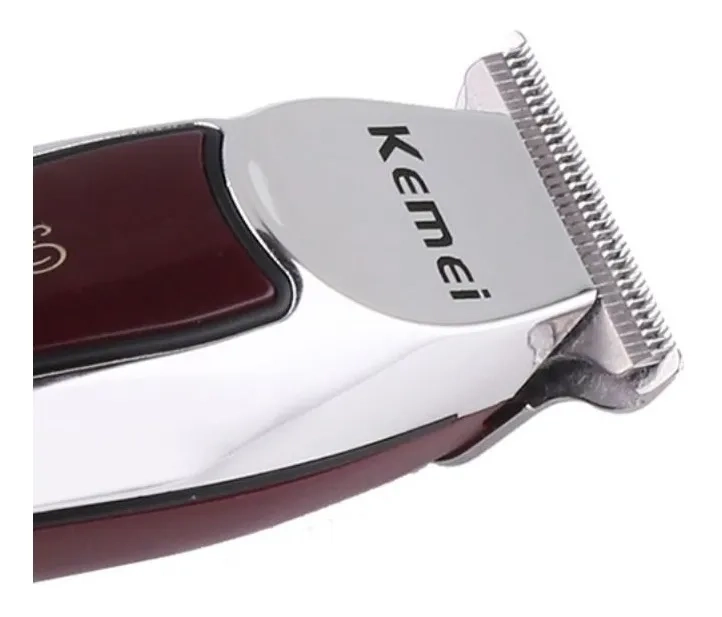 MÁQUINA DE AFEITAR KEMEI TRIMMER CORPORAL CORTADORA PELO 9163 - 4