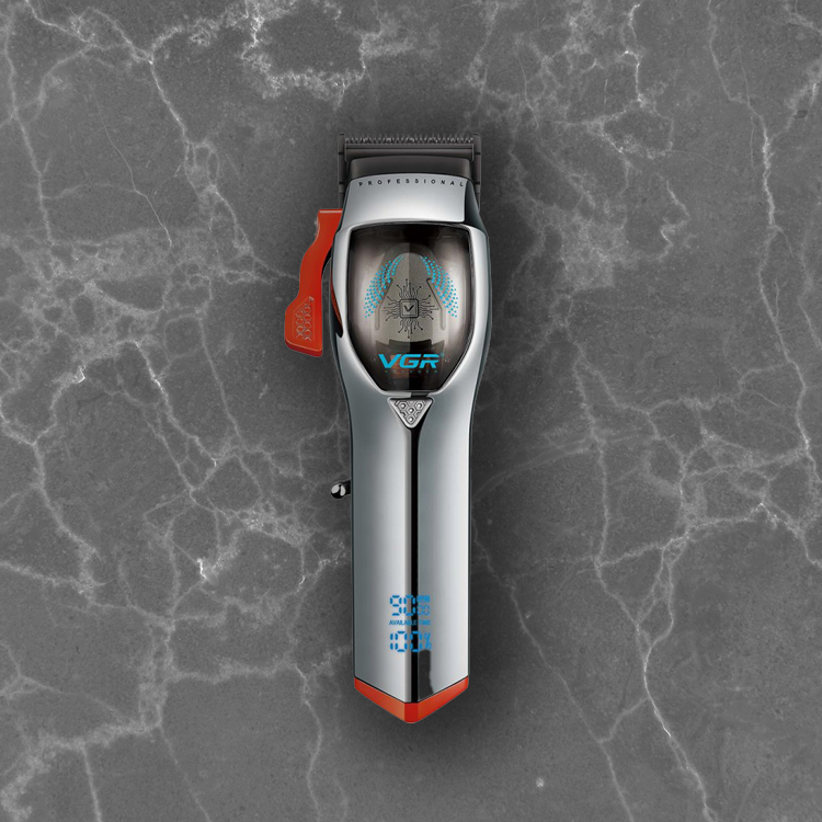 MÁQUINA AFEITADORA KEMEI 647 CORTA PELO CLIPPER VGR PROFESIONAL - 1