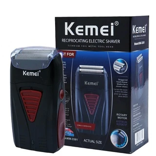 MÁQUINA RASURADORA KEMEI COMBO 3381 + TRIMMER PERFILADORA BARBERIA 2293 - 7