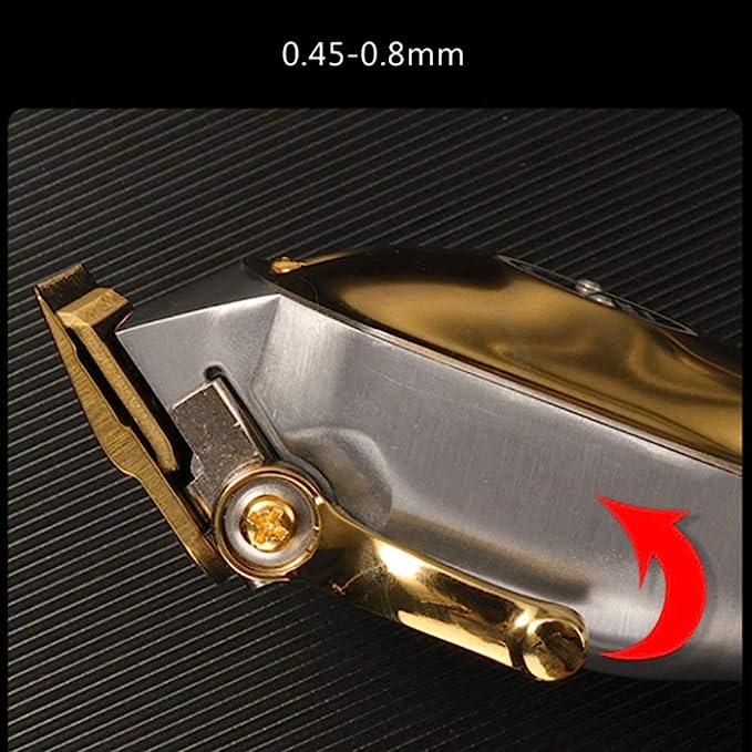 PACK 3 MAQUINAS KEMEI TX1 PROFESIONAL INALAMBRICA DORADO - 11