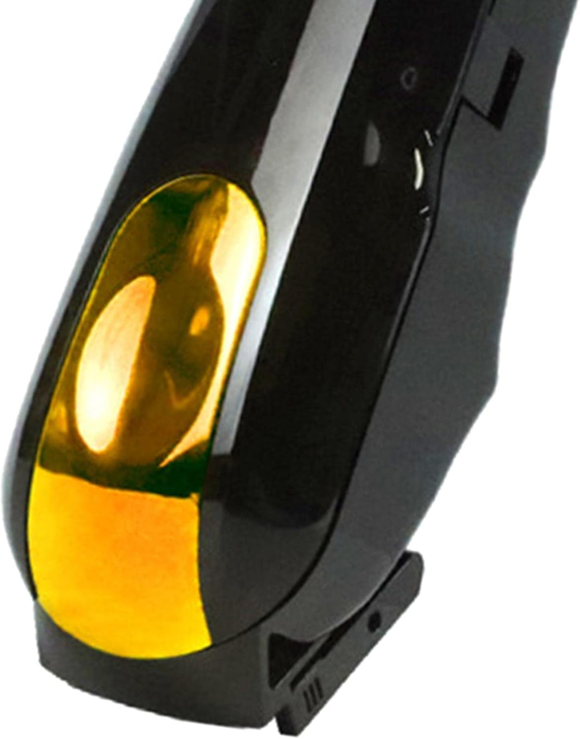 CARCASA PARA MAQUINA WAHL CLIP TRANSPARENTE NEGRO CON DORADO - 7