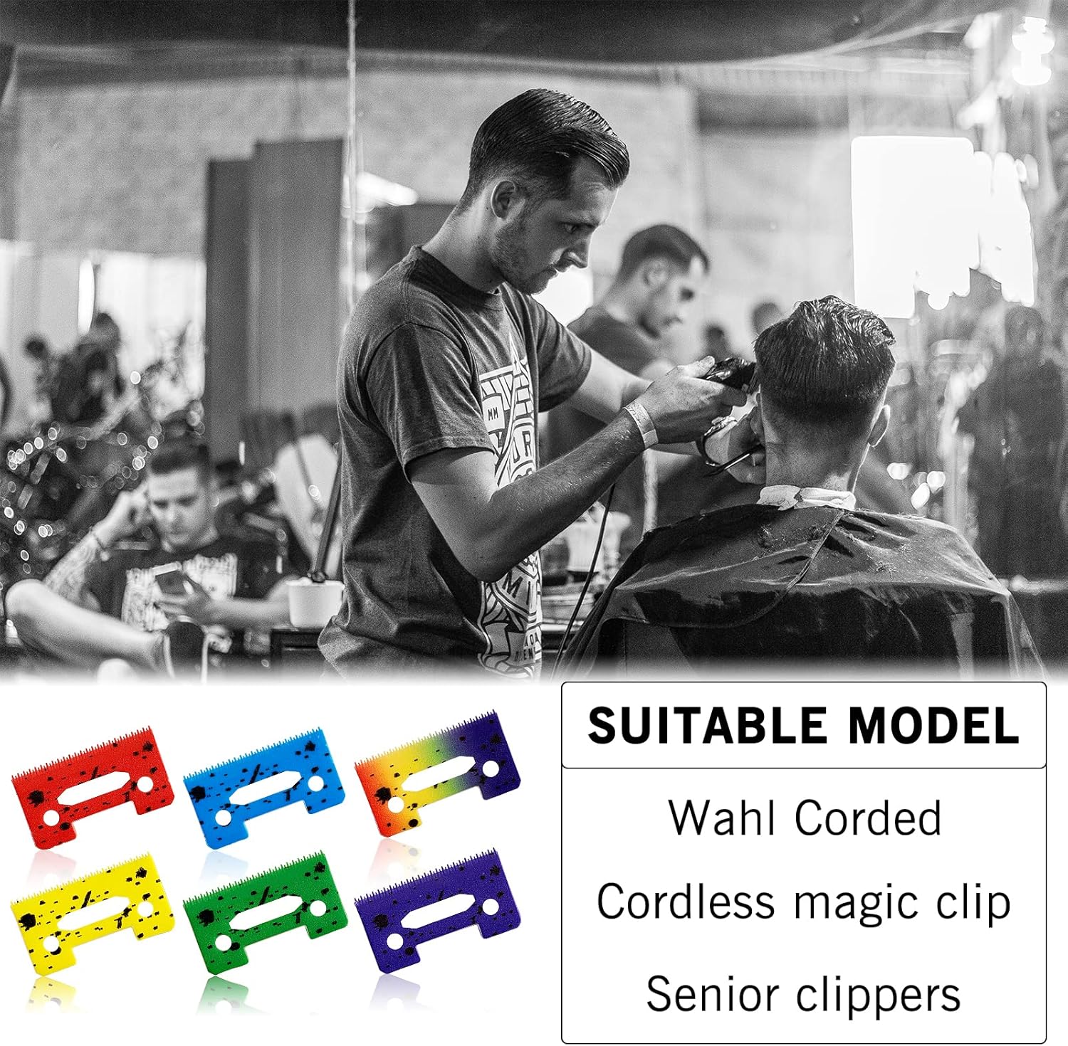 REPUESTO CUCHILLA DE CERÁMICA VIOLETA PARA WAHL MAGIC CLIP INALÁMBRICA - 2