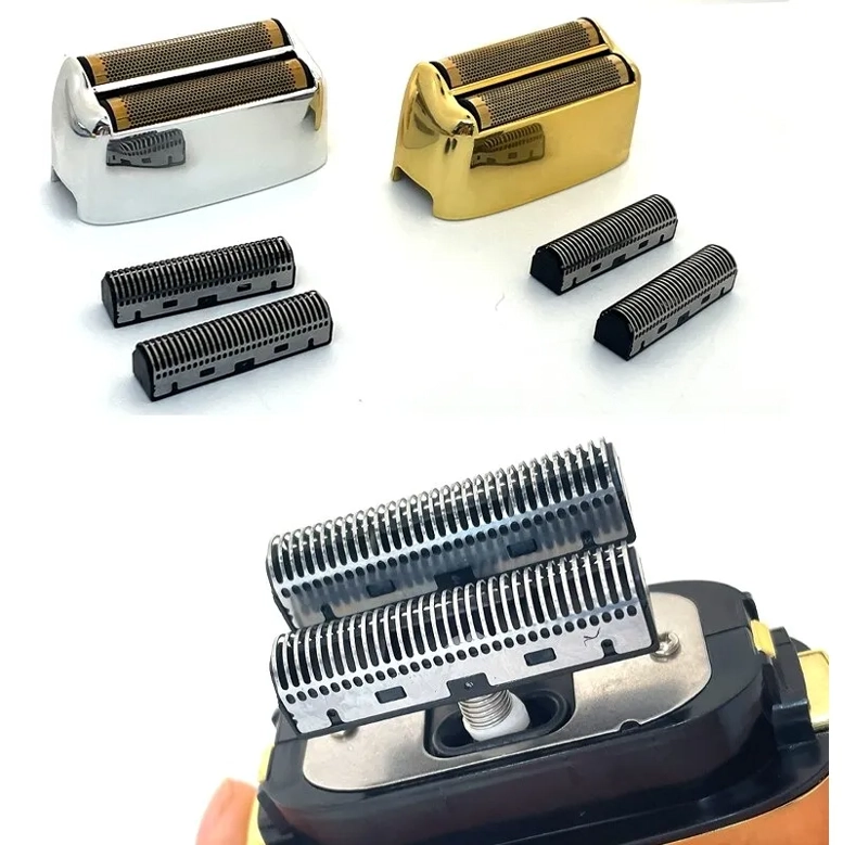 REPUESTO CABEZAL KEMEI SHAVER TX1 / TX3 RASURADORA DORADO - 6