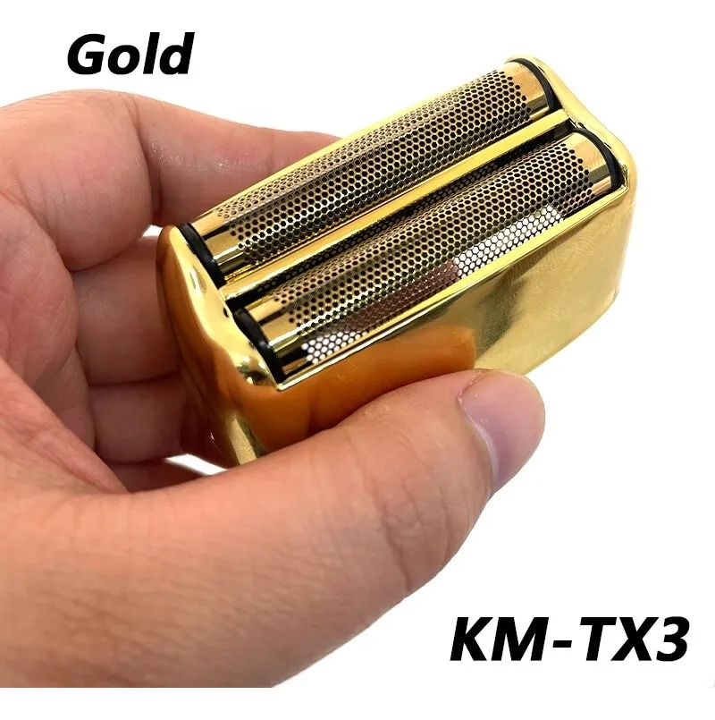 REPUESTO CABEZAL KEMEI SHAVER TX1 / TX3 RASURADORA DORADO - 7