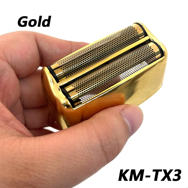 REPUESTO CABEZAL KEMEI SHAVER TX1 / TX3 RASURADORA DORADO - 11