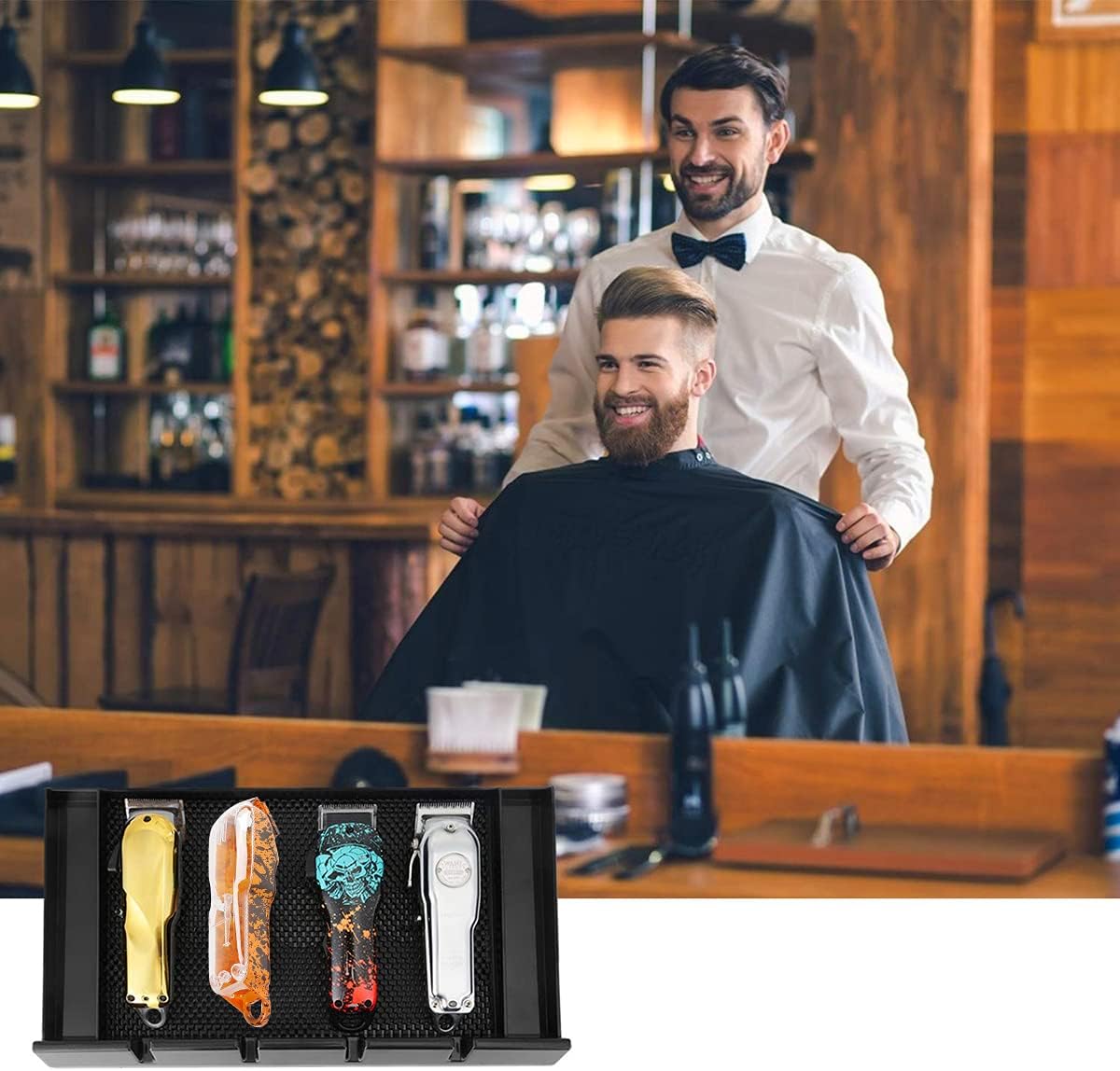 CARCASA PARA MAQUINA WAHL CLIP TRANSPARENTE INALAMBRICO - 2