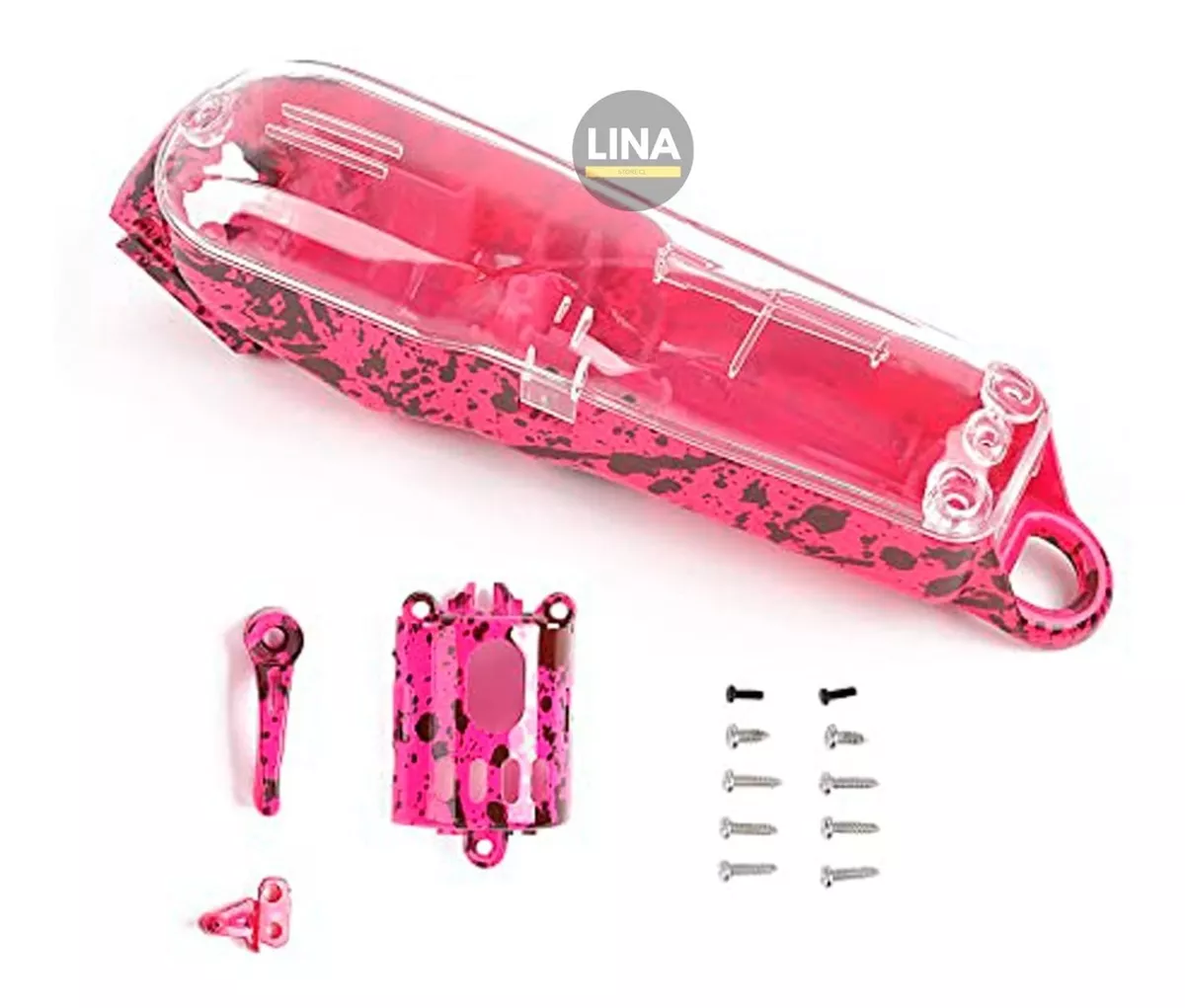 CARCASA PARA MAQUINA WAHL CLIP FUCSIA INALAMBRICO - 1