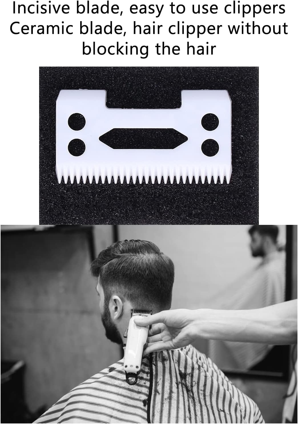 REPUESTO CUCHILLA DE CERÁMICA PARA WAHL MAGIC CLIP INALÁMBRICA - 8