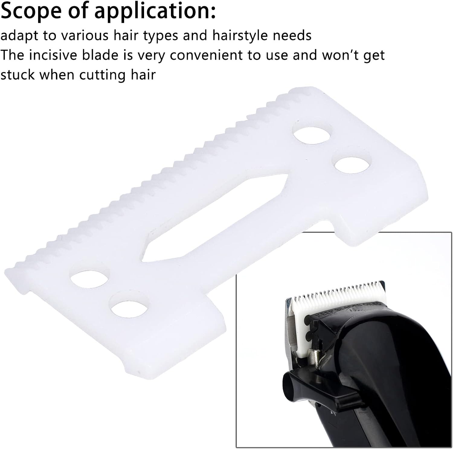 REPUESTO CUCHILLA DE CERÁMICA PARA WAHL MAGIC CLIP INALÁMBRICA - 9