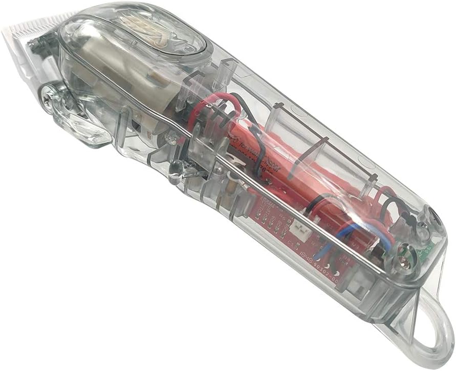 CARCASA PARA MAQUINA WAHL CLIP TRANSPARENTE AHUMADO - 6