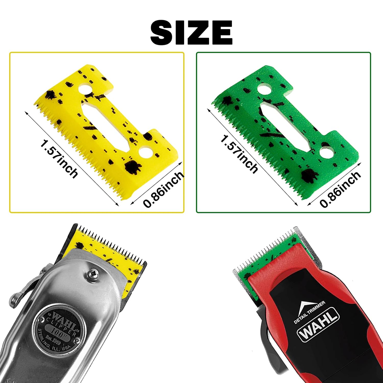 REPUESTO CUCHILLA DE CERÁMICA ROJO PARA WAHL MAGIC CLIP INALÁMBRICA - 10