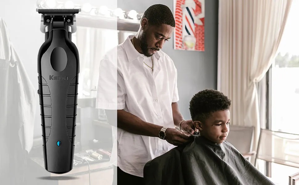 MÁQUINA AFEITADORA KEMEI KIT 2296 + SHAVER 1102 + 2299 - 12