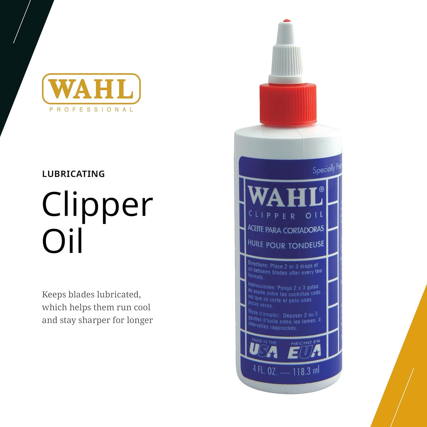 WAHL ACEITE PARA CUCHILLAS 118,3 ML - 4