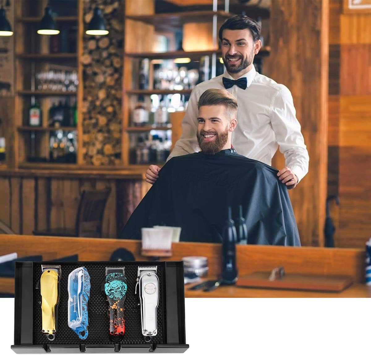 CARCASA PARA MAQUINA WAHL CLIP AZUL INALAMBRICO - 2