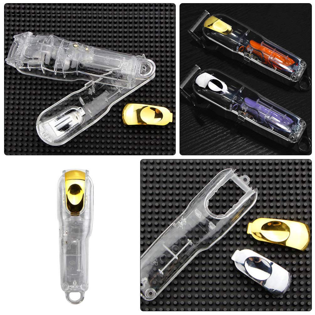 CARCASA PARA MAQUINA WAHL CLIP TRANSPARENTE INALAMBRICO - 2