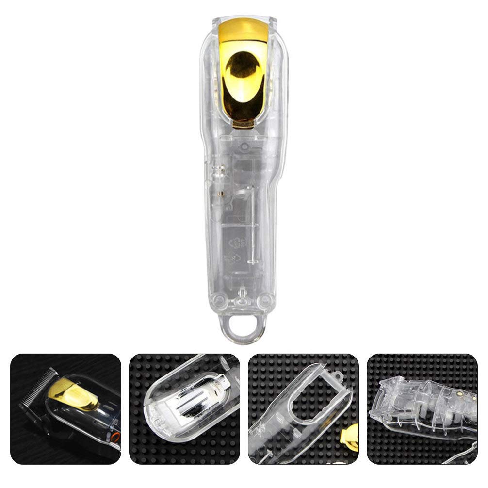 CARCASA PARA MAQUINA WAHL CLIP TRANSPARENTE INALAMBRICO - 10