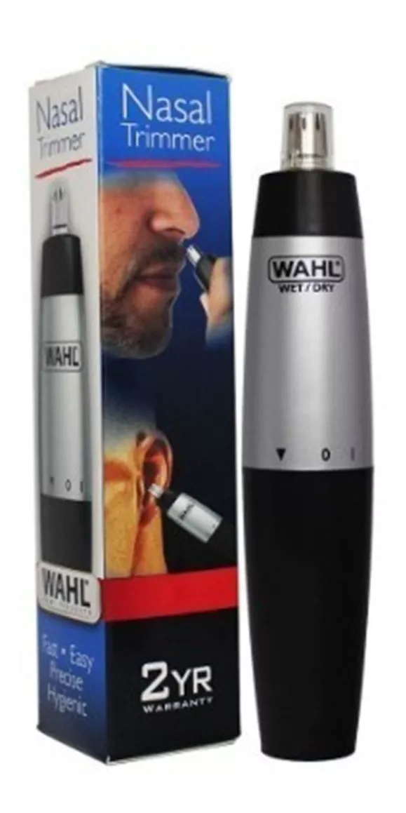 DEPILADOR WAHL TRIMMER NASAL OÍDO USO EN AGUA - 1