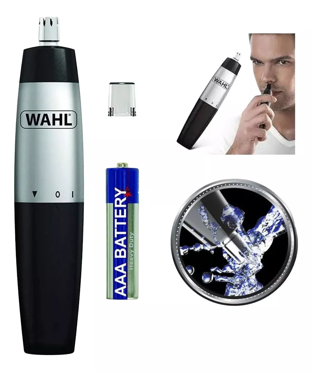 DEPILADOR WAHL TRIMMER NASAL OÍDO USO EN AGUA - 5