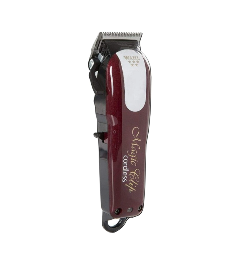 CORTADORA DE PELO WAHL MAGIC CLIP PROFESSIONAL 5 STAR CORDLESS 8148 PLATEADA Y ROJA 110V/220V - 10