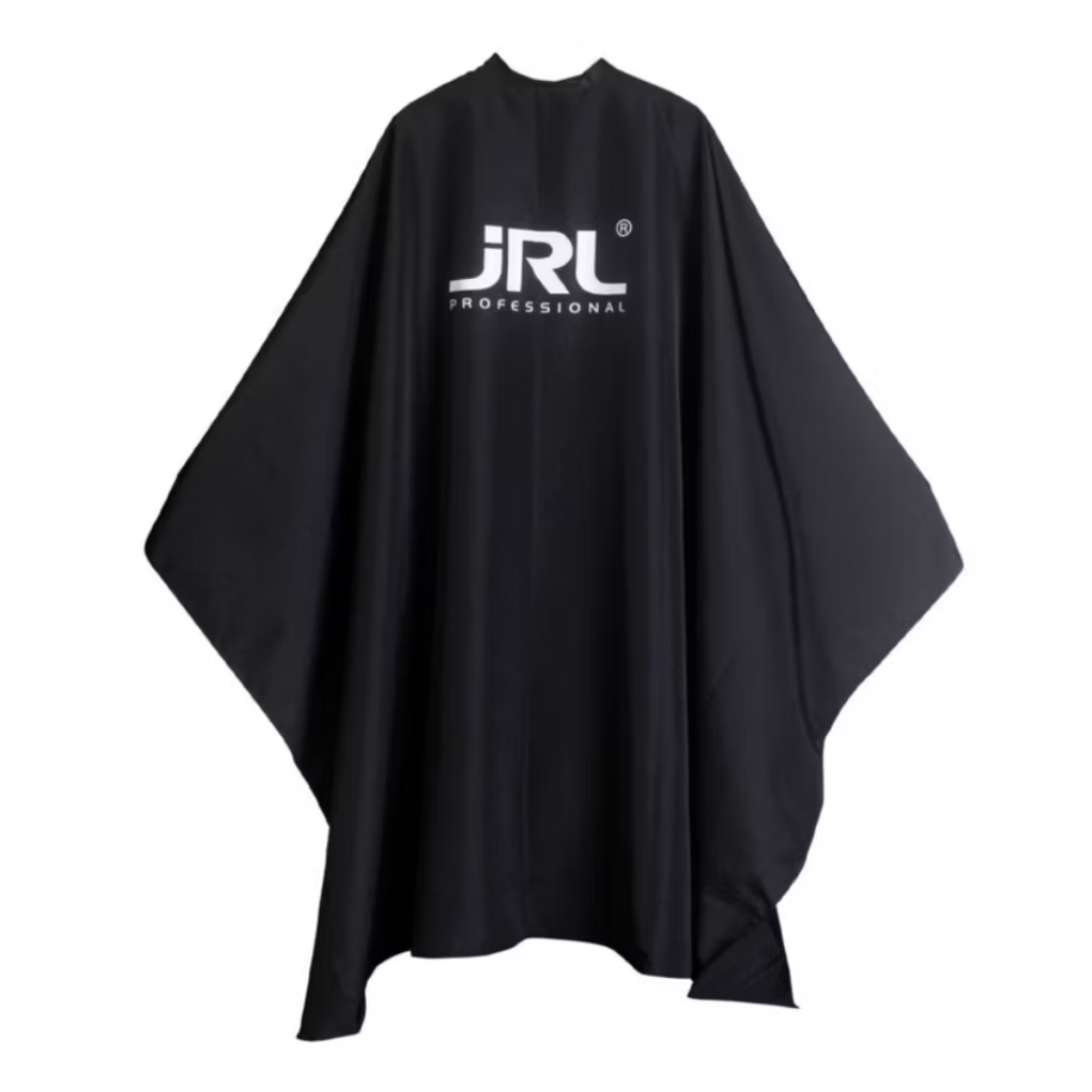 CAPA JRL PROFESSIONAL NEGRA CON CUELLO SILICONA BARBERIA - 1