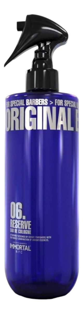 AFTER SHAVE IMMORTAL SPRAY PREMIUM COLONIA 500ML PROFESIONAL AMBAR ALMIZCLE - 7