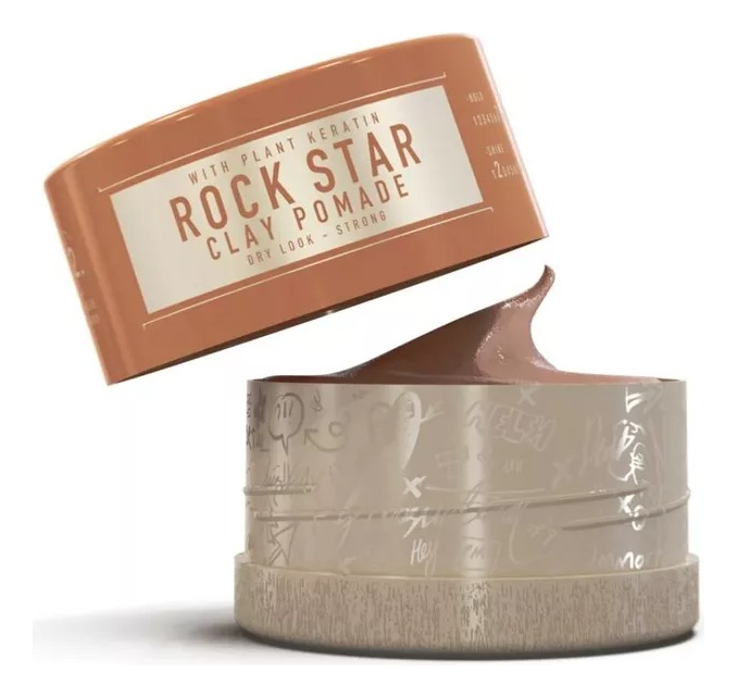 IMMORTAL INFUSE ROCK STAR CLAY POMADE 150ML CERA HOMBRE - 2