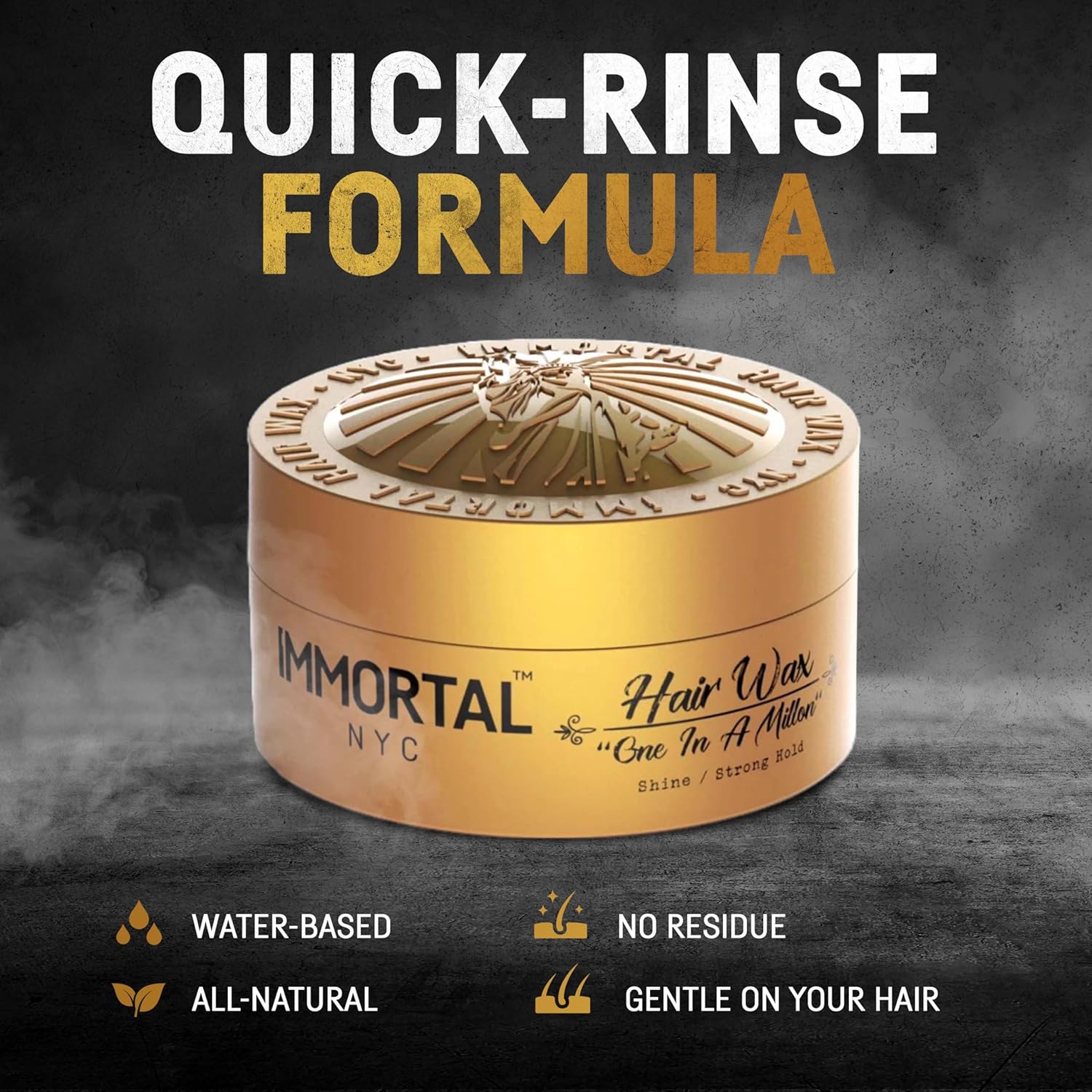 IMMORTAL INFUSE ONE A MILLION DOLLARS HAIR STYLING WAX 150ML CERA HOMBRE - 3