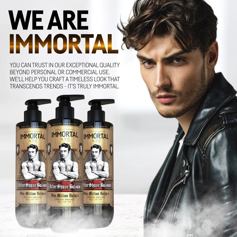 IMMORTAL NYC AFTER SHAVE SPRAY PREMIER COLONIA PARA HOMBRE - - ALMIZCLE AFRUTADO - 9