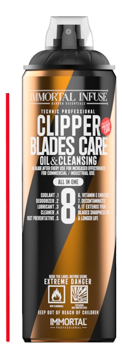 IMMORTAL COOL CARE 8 EN 1 LIMPIEZA ENFRIA ESTERILIZA CLIPPER 500ML - 2