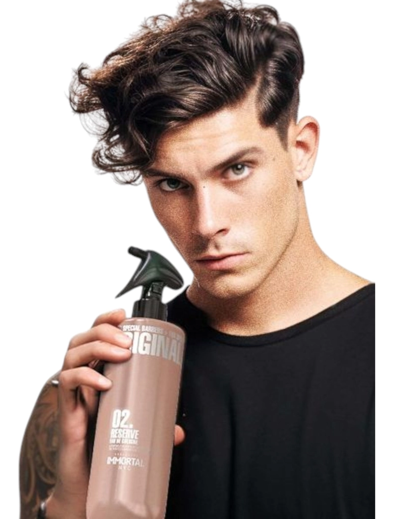 AFTER SHAVE IMMORTAL SPRAY PREMIUM COLONIA 500ML PROFESIONAL FLORAL FRUITY - 3
