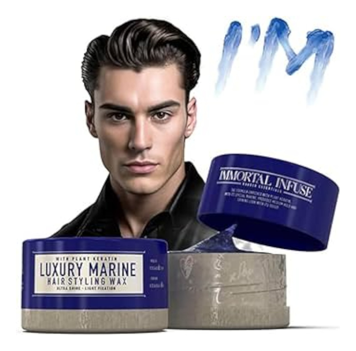IMMORTAL INFUSE LUXURY MARINE HAIR STYLING WAX 150 ML CERA HOMBRE - 6