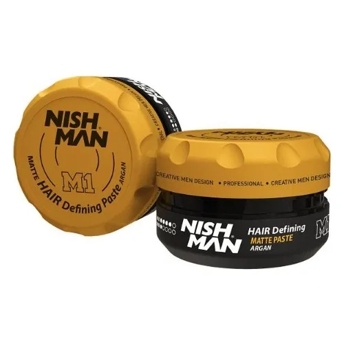 NISHMAN CERA PASTA MATE M1 100ML FIJADOR CABELLO ARGAN - 1