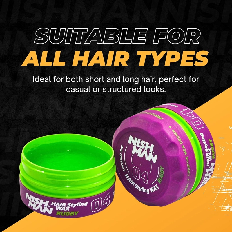 CERA CABELLO MATE 04 DE 150ML NISHMAN WAX MATTE - 5