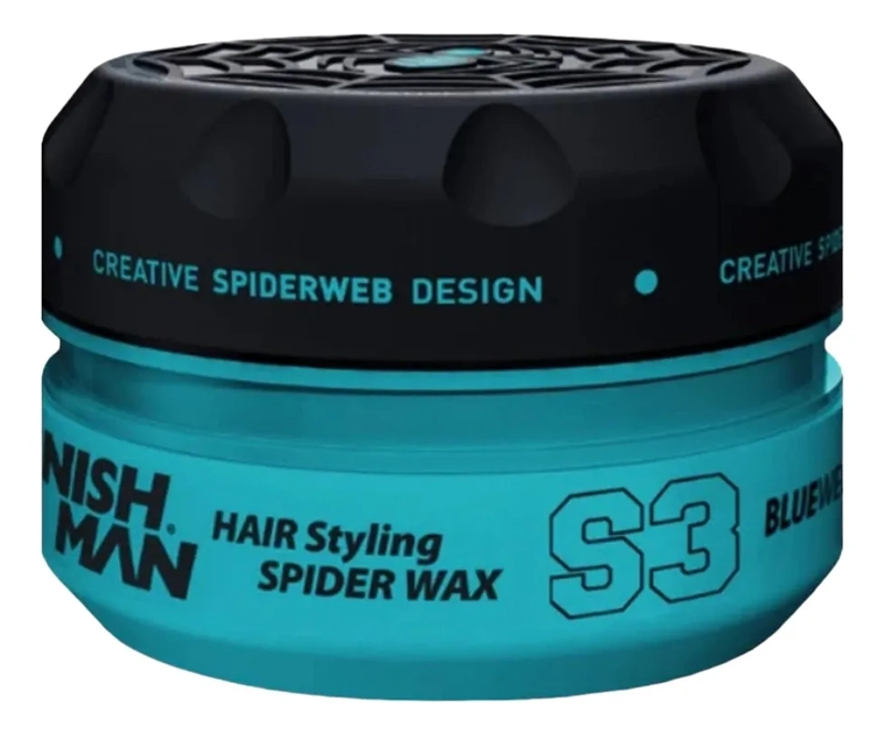 CERA NISHMAN HAIR STYLING SPIDER WAX S3 BLUEWEB 150ML - 3