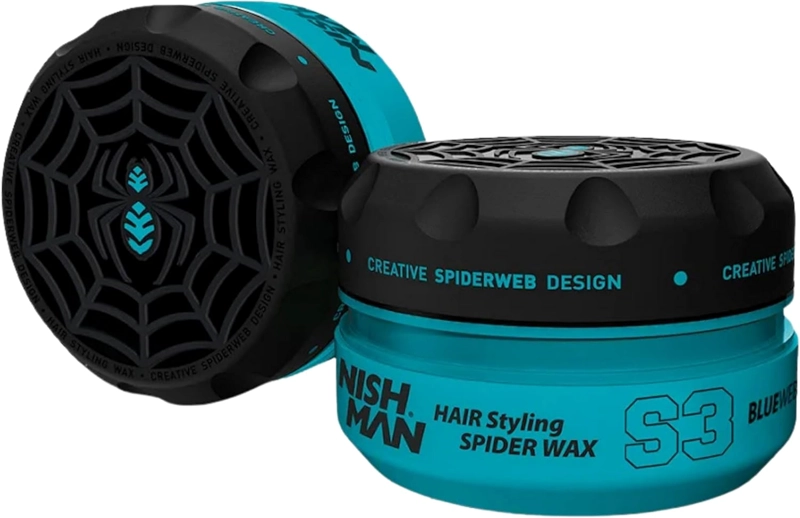 CERA NISHMAN HAIR STYLING SPIDER WAX S3 BLUEWEB 150ML - 5